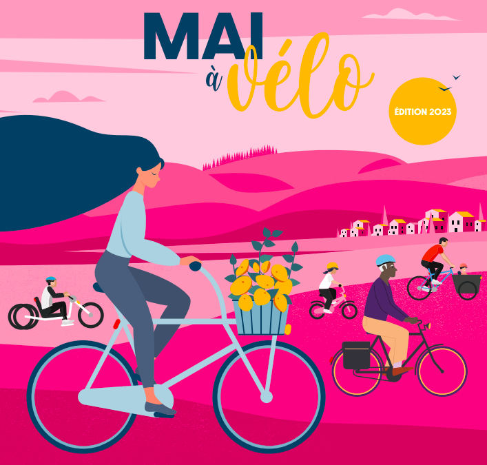 3ème édition de Mai à vélo : du 1er au 31 mai 2023